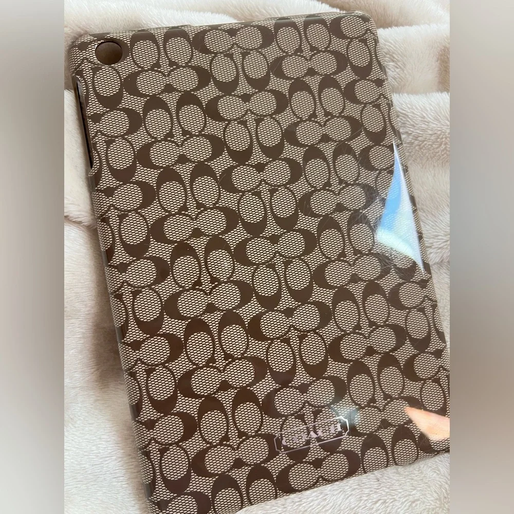 Coach Brown Signature iPad Mini Case